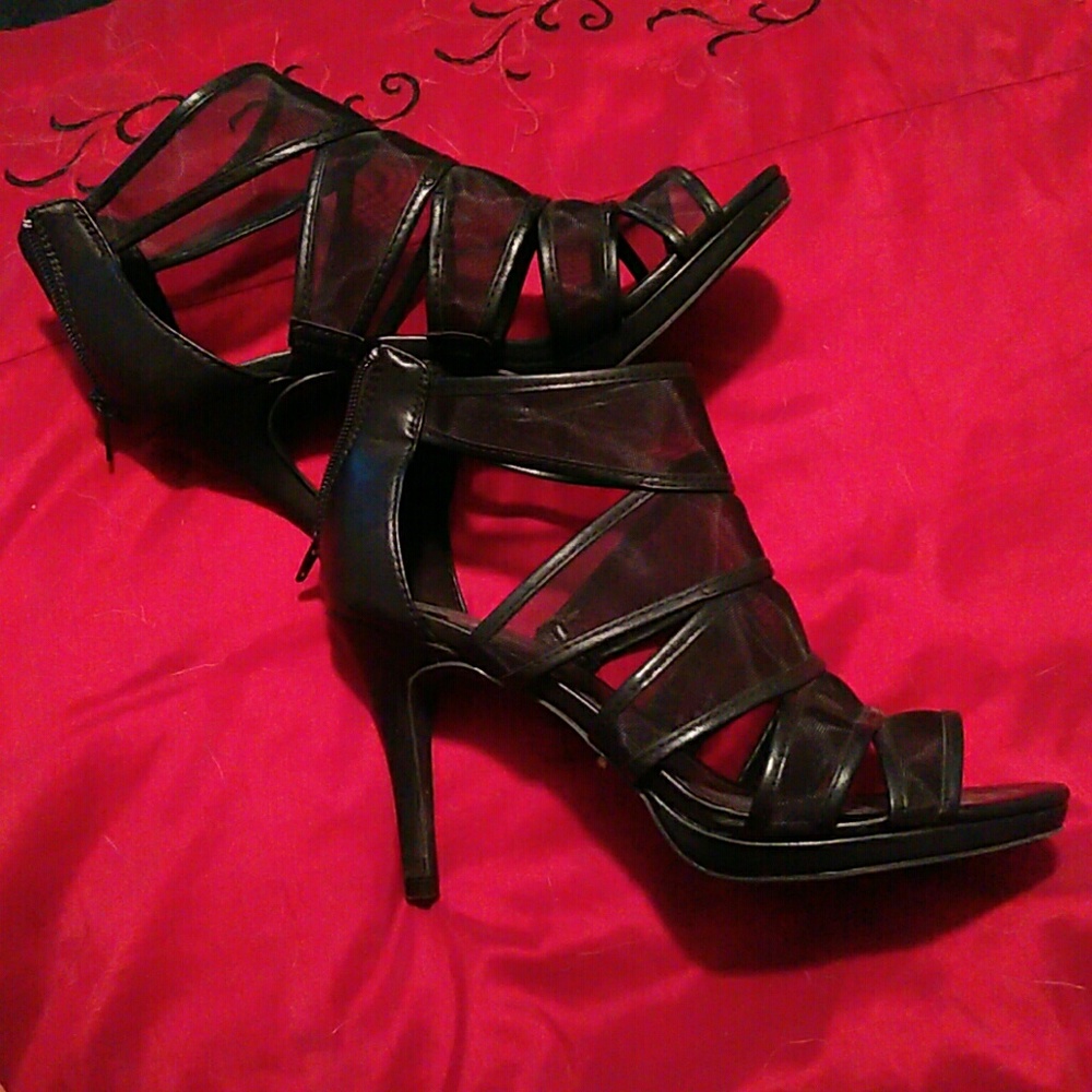 Black heels